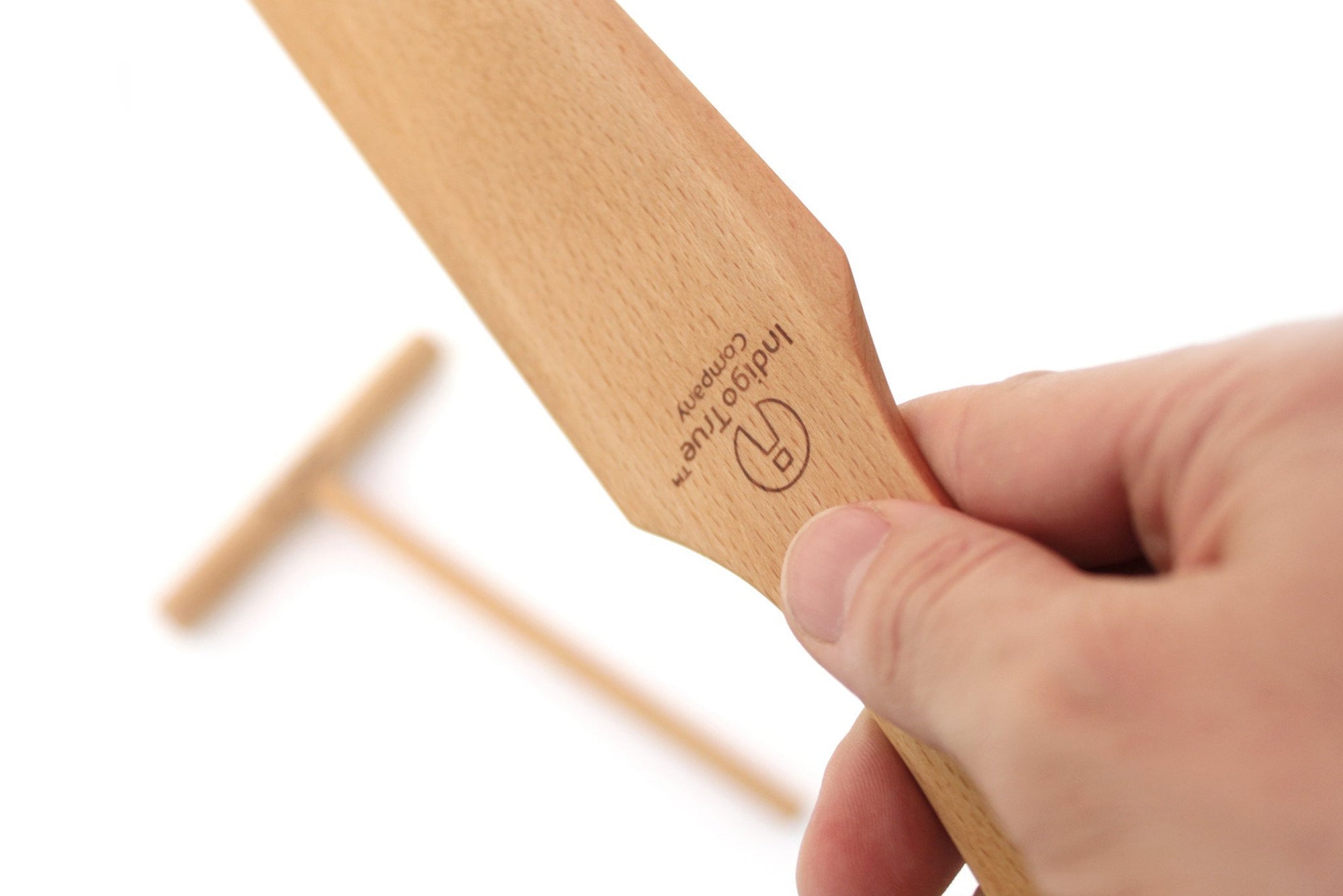 DS. DISTINCTIVE STYLE Crepe Spreader and Crepe Spatula Kit Set of 2 Crepe  Tools Wooden Spatula and 4.7-inch T-shaped Tool